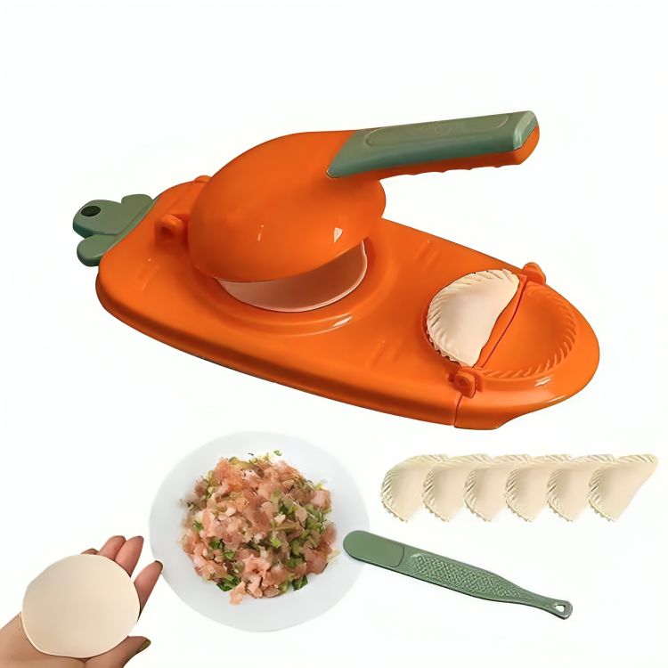 Dumpling Dream Pro, Pressa Manuale 2 in 1 per Ravioli e Gnocchi
