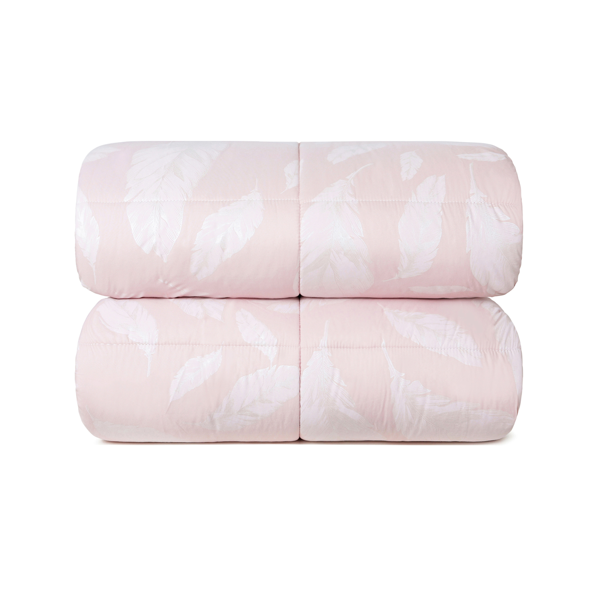 Trapunta Matrimoniale Perla 260x270 cm con Cuscino Coordinato – Raso di Microfibra Jaquard Morbidissimo, Imbottitura 350 g/m² – Collezione Autunno Inverno – Prodotto Italiano