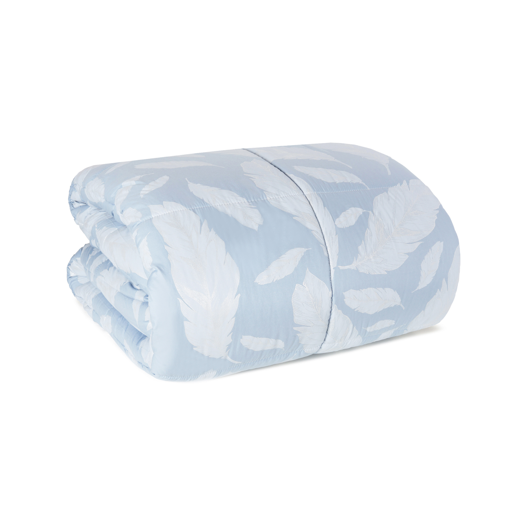 Trapunta Matrimoniale Perla 260x270 cm con Cuscino Coordinato – Raso di Microfibra Jaquard Morbidissimo, Imbottitura 350 g/m² – Collezione Autunno Inverno – Prodotto Italiano