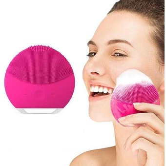 Spazzola elettrica pulizia viso 5 modalita massaggio vibrante