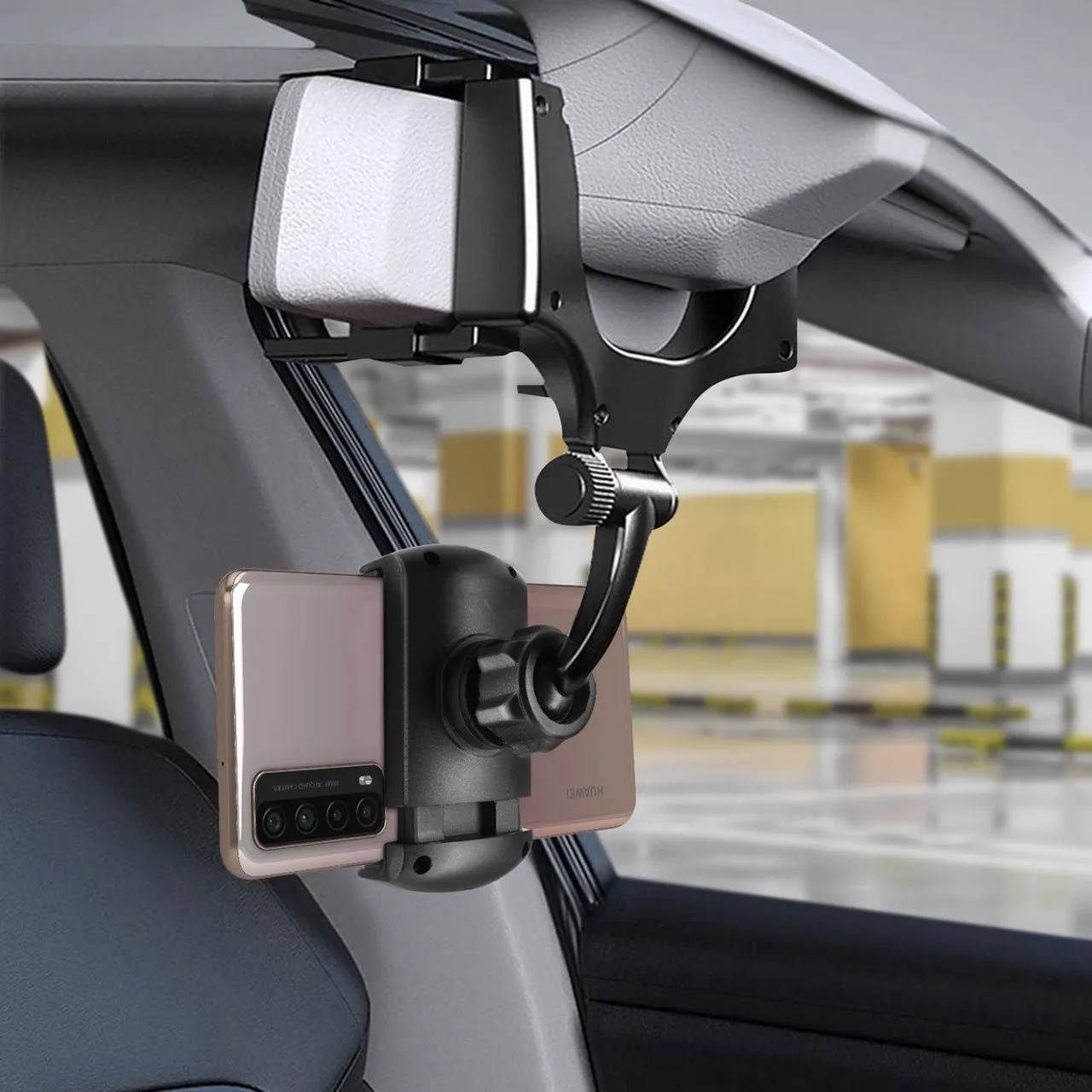 RetroStand, Supporto Auto Da Specchietto Retrovisore Universale Per Smartphone