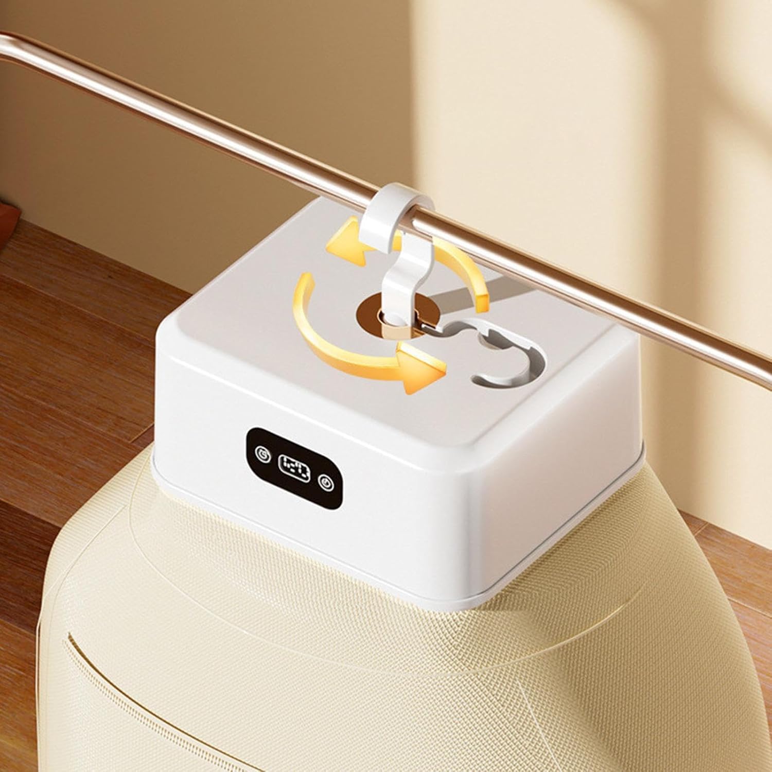 Asciugabiancheria Portatile, Elettrico Per Il Bucato, Macchina Multifunzione Elettrica per Asciugare a Casa Viaggio Interno Appartamento Spazi Ridotti Biancheria Intima