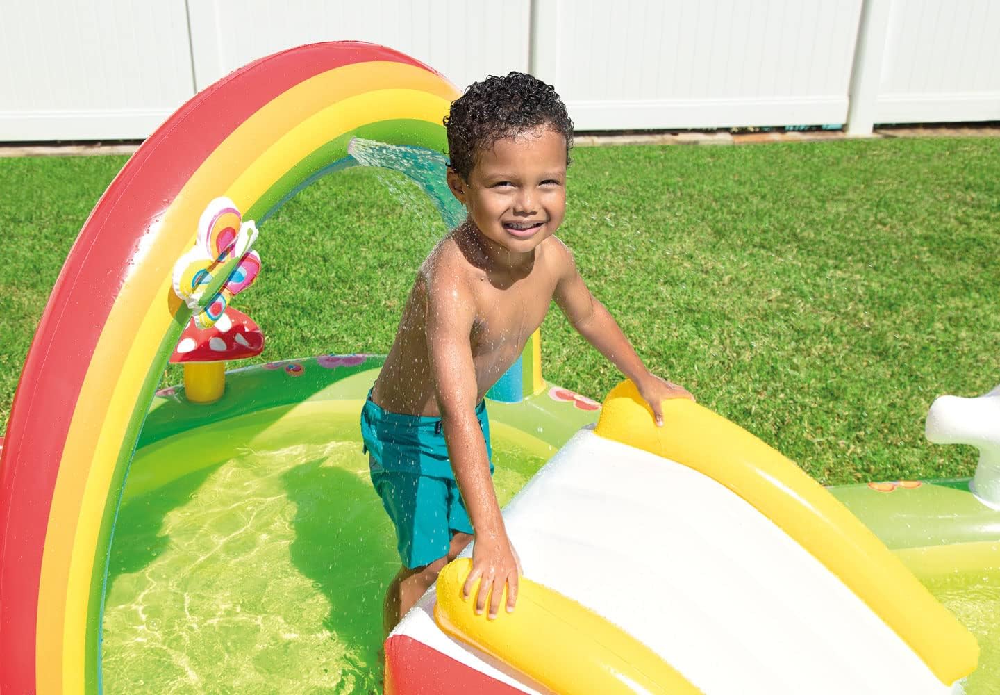INTEX 57154 Play Garden Center 290 x 180 x 104 cm, Quadrato, 0-14 anni