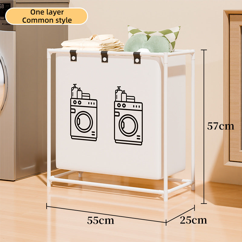 Carrello Portaoggetti Multiuso 1/2/3 Piani con Ruote – Organizer Salvaspazio 55x25 cm per Bagno, Lavanderia e Cucina – Struttura in Metallo con Cestelli Rimovibili, Design Moderno