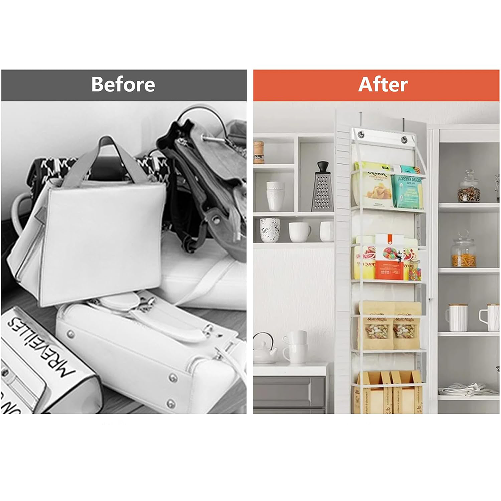 Organizer Scaffale da Appendere a 6 Scomparti