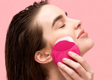 Spazzola elettrica pulizia viso 5 modalita massaggio vibrante