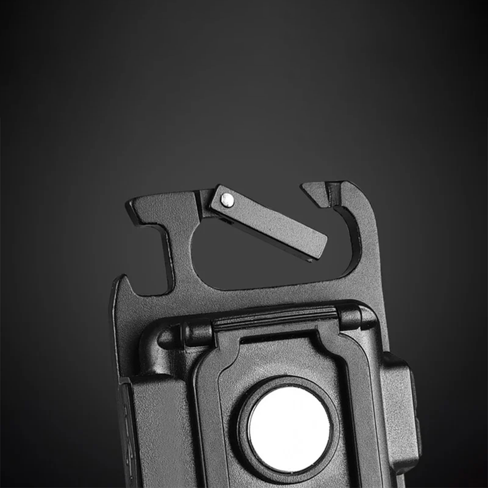 Torcia LED Portachiavi Multiuso