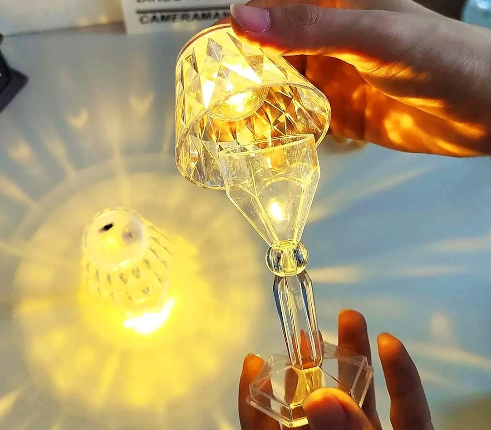 Mini Lampada Cristallo